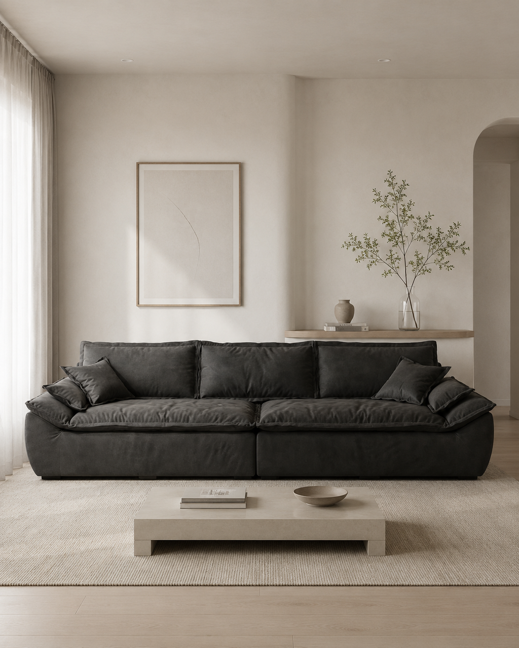 Vesper Fabric Sofa