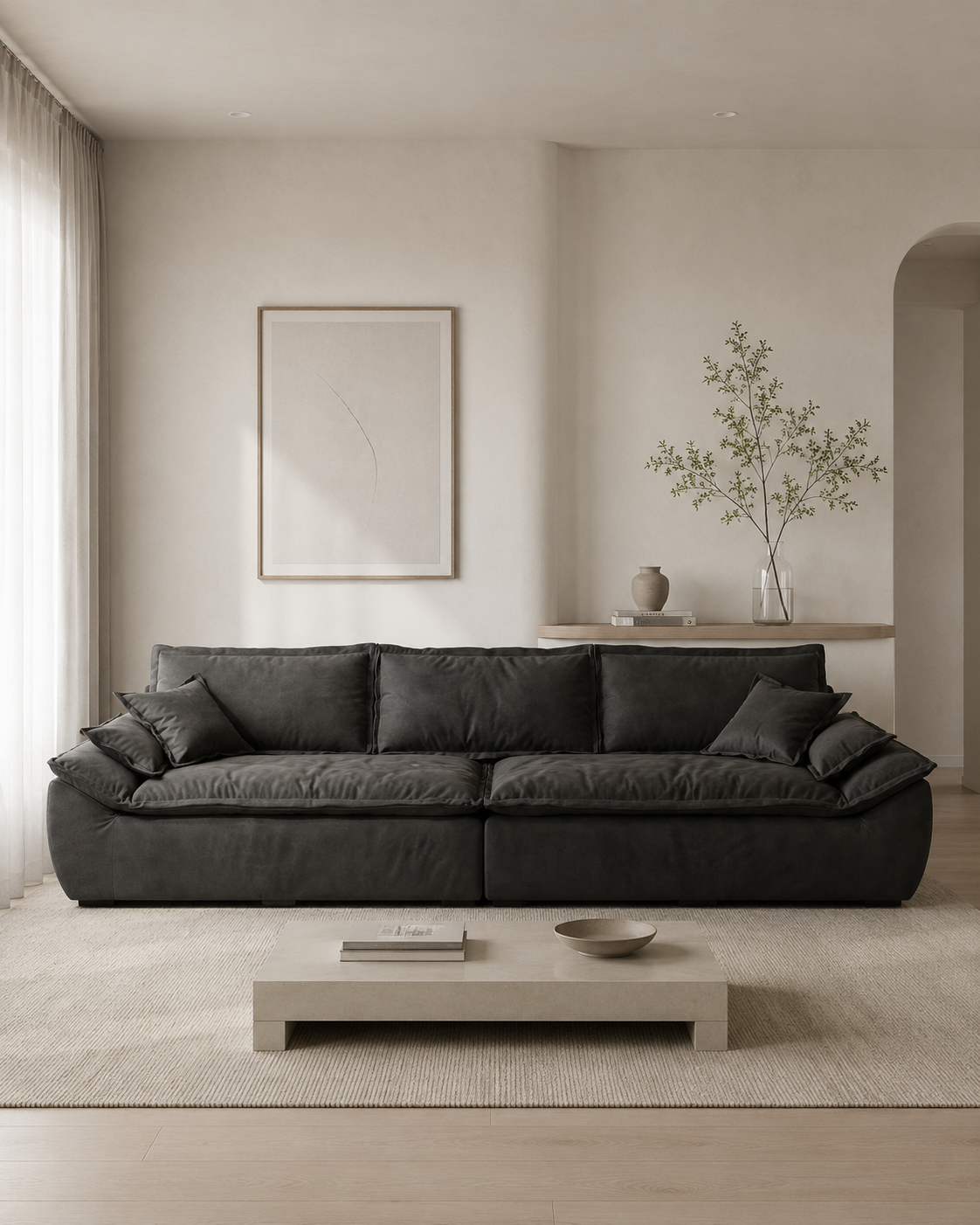 Vesper Fabric Sofa
