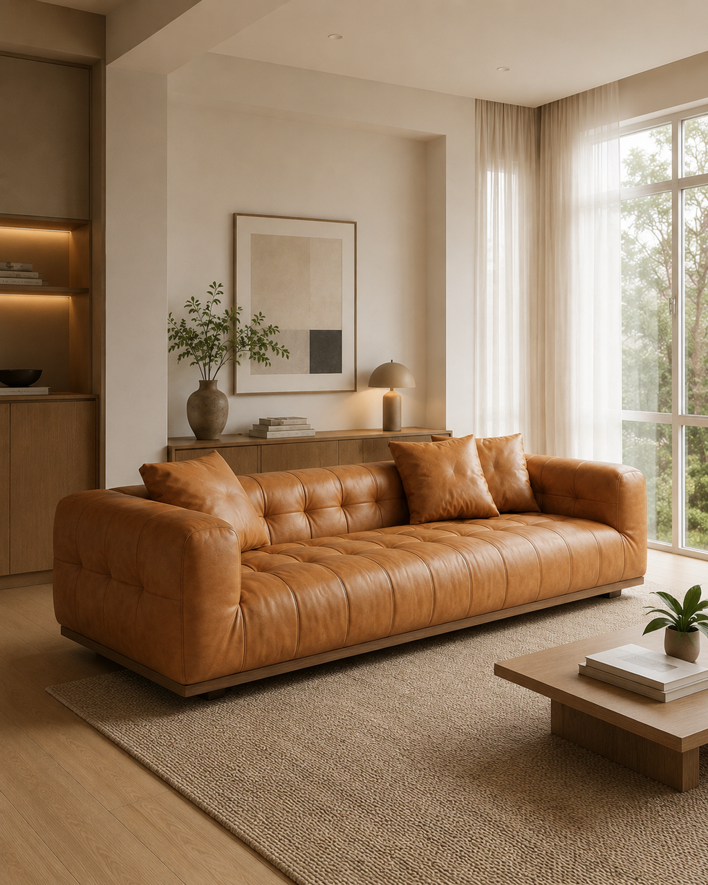 Solara Leather Sofa