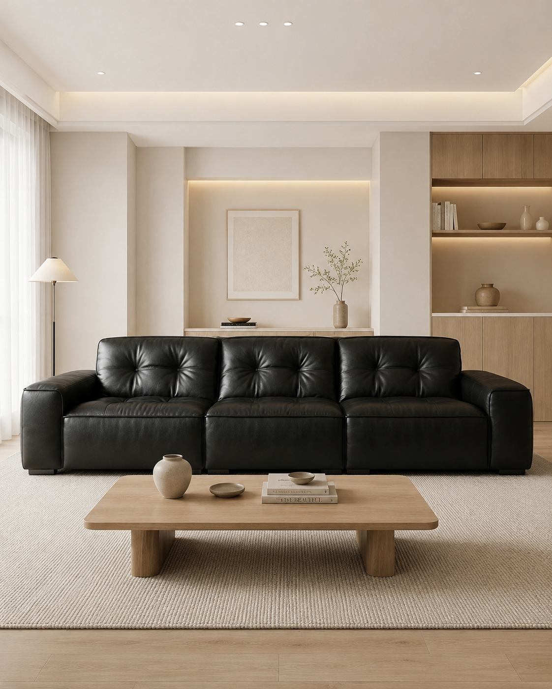Dorian Genuine Leather Sofa
