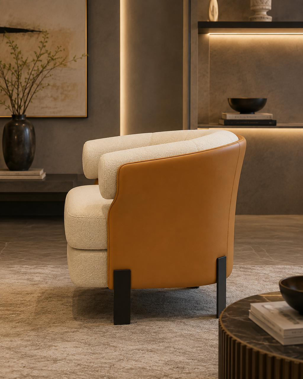 Valcour Fabric Lounge Chair