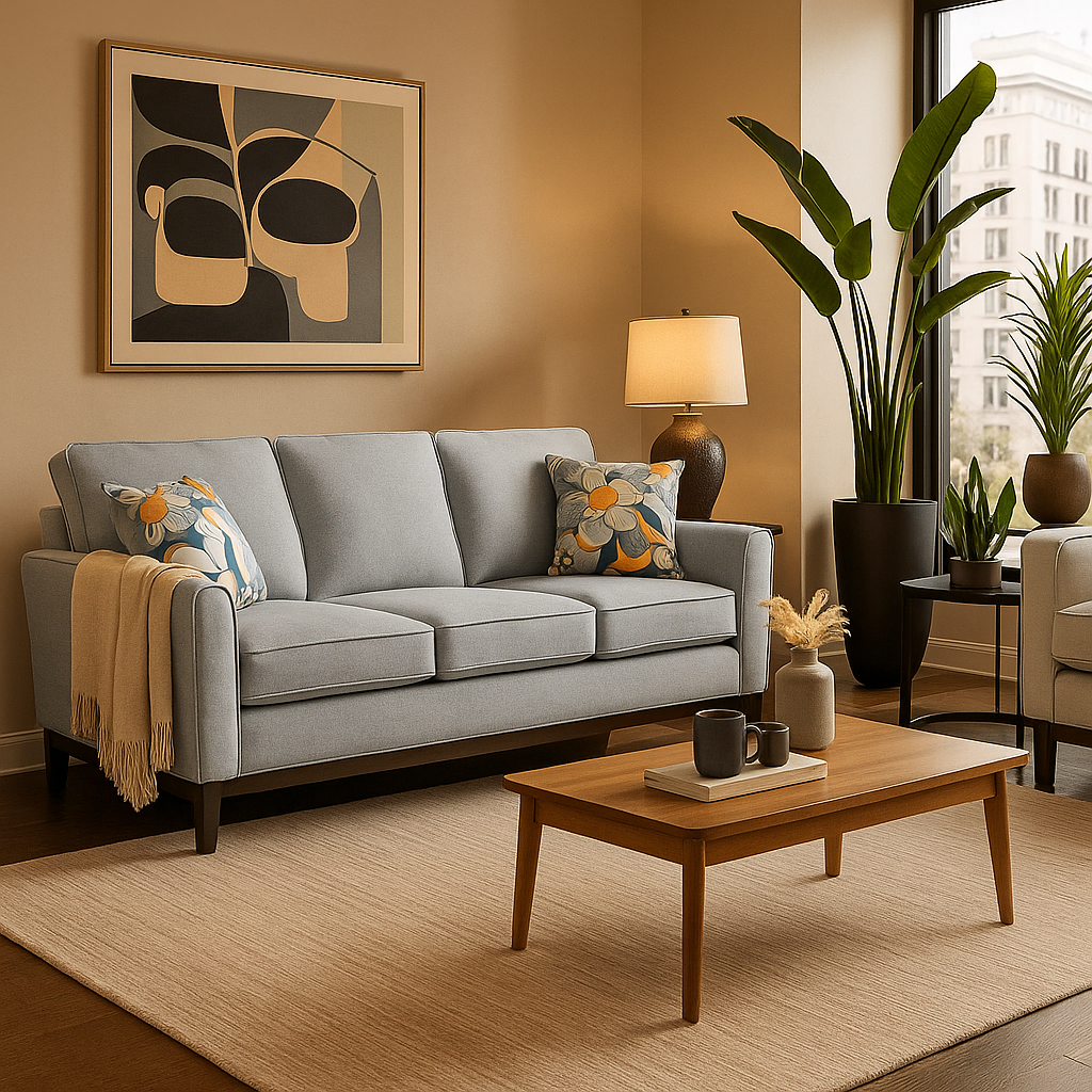 Akane Fabric Sofa (Water Repellent & Pet Friendly)