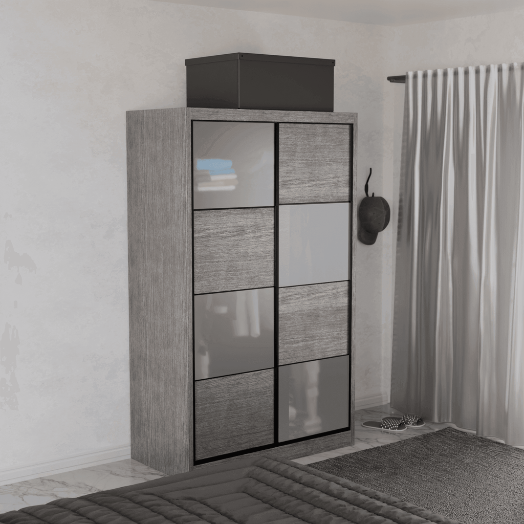 Angelina Modular Wardrobe (Frosted Glass)
