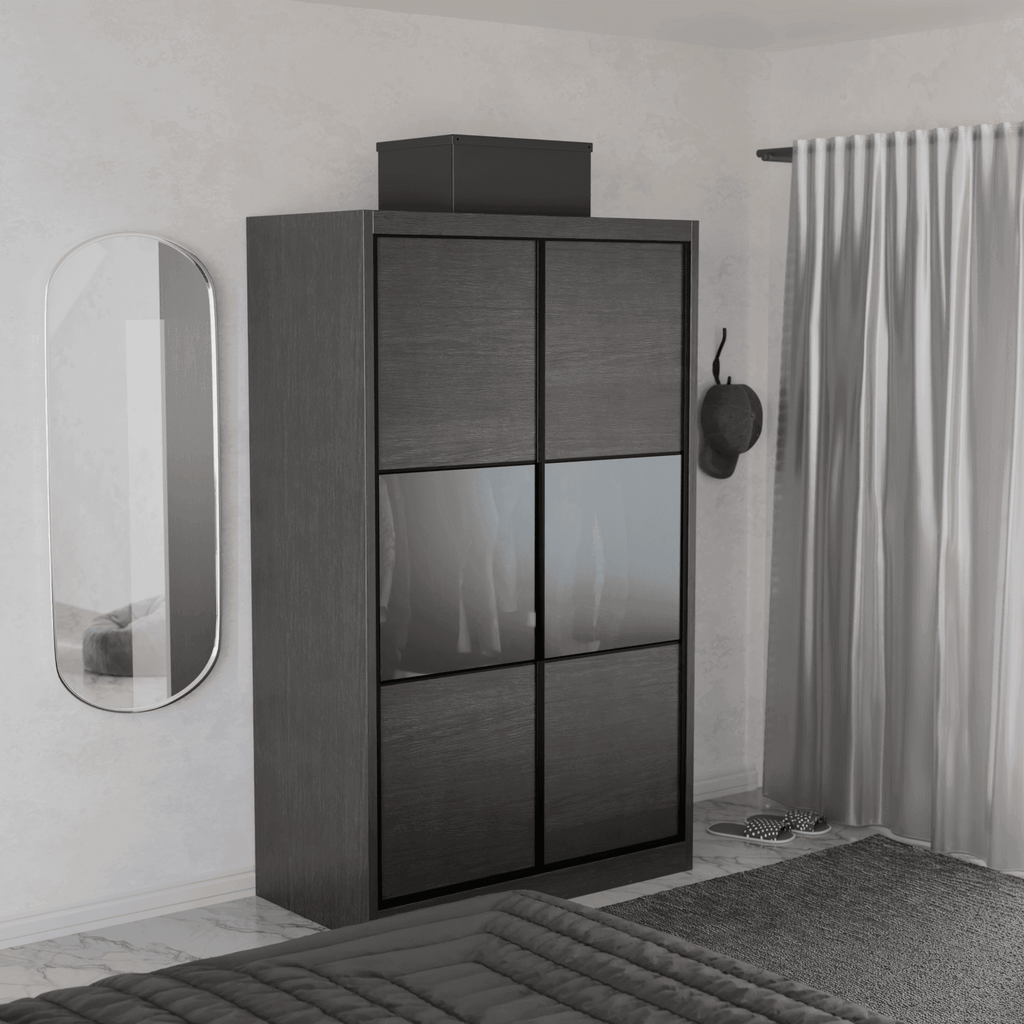 Audrey Modular Wardrobe (Frosted Glass)