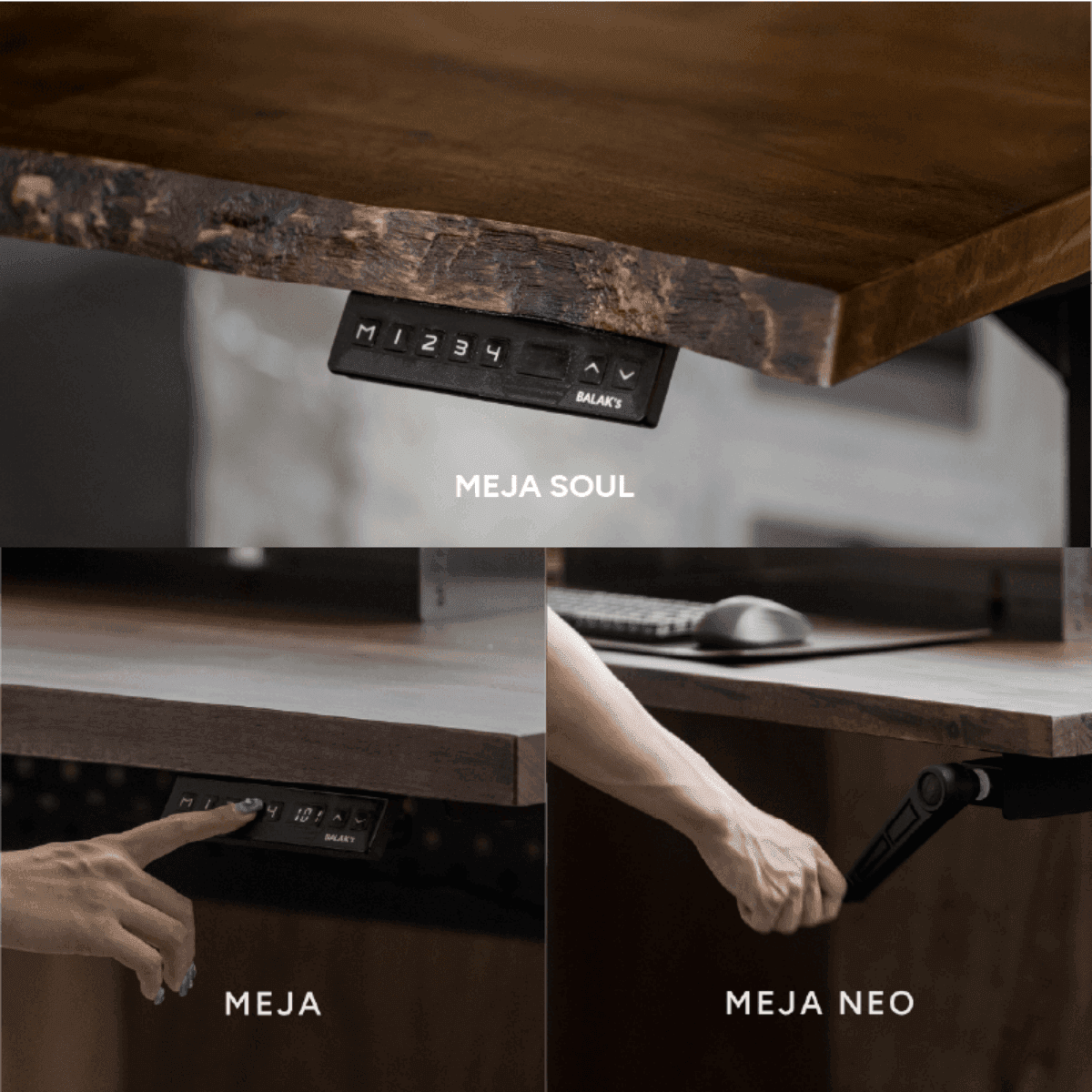 Megafurniture | BALAK's Meja Neo Standing Desk | Study Table