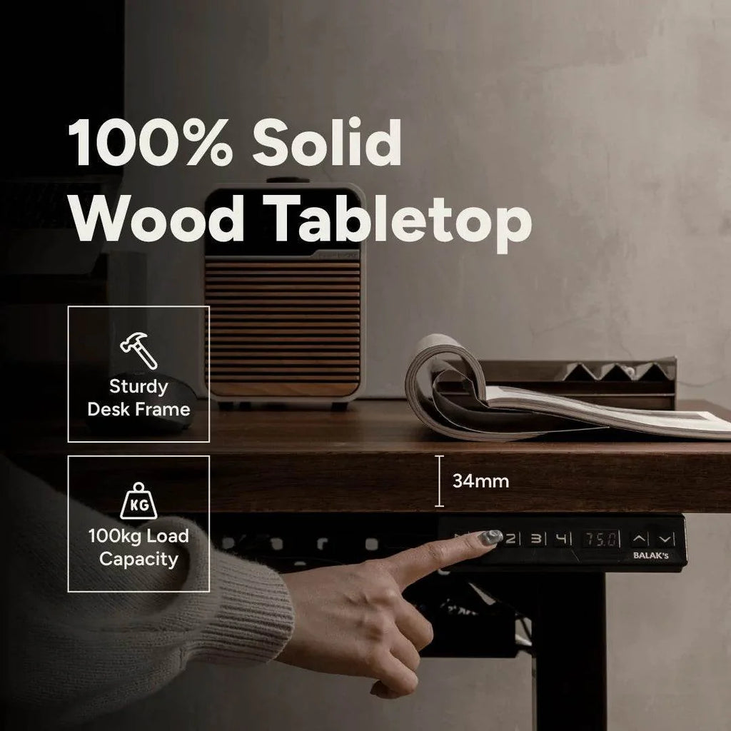 Megafurniture | BALAK's Meja Standing Desk | Study Table