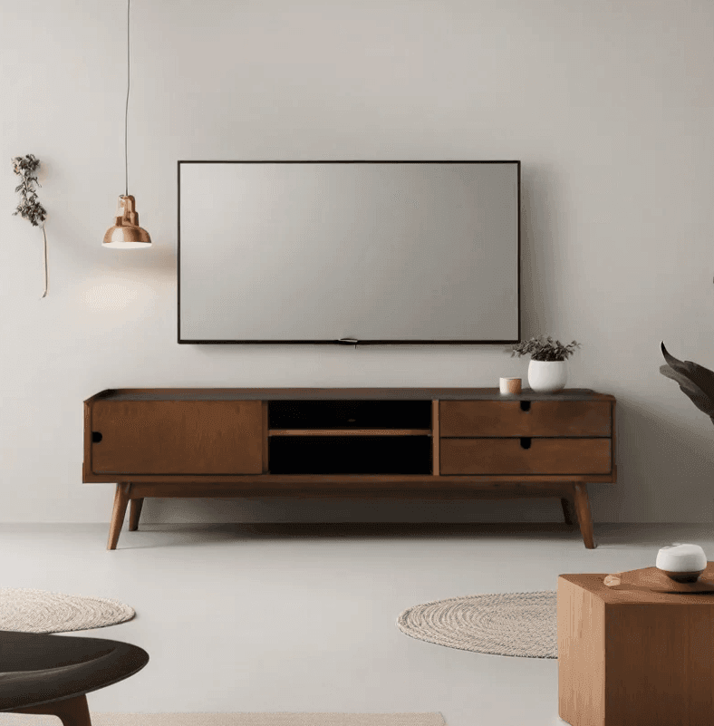 Bertha Wooden TV Console