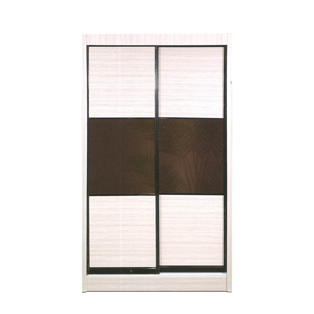 Megafurniture | Brad Sliding Door Wardrobe (115cm) | Sliding Door Wardrobe