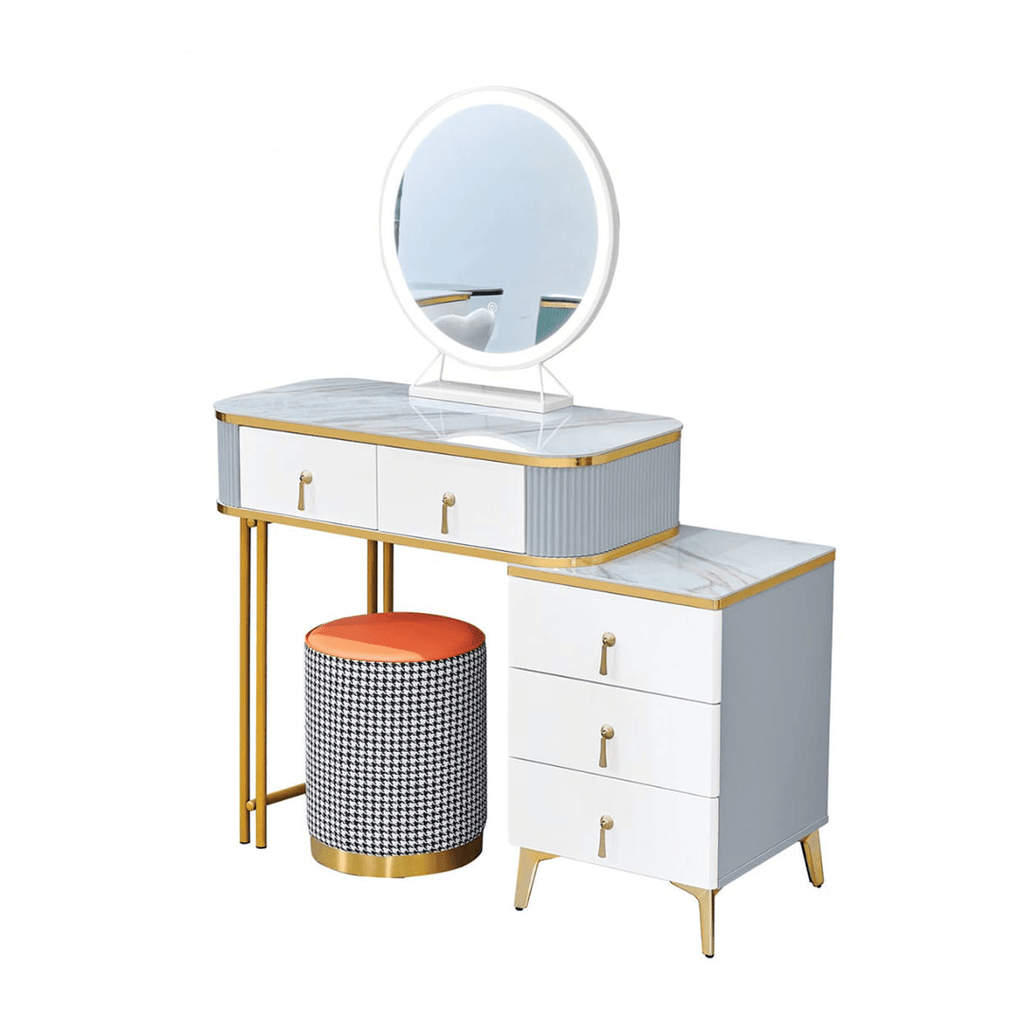 Brianna Sintered Stone Extendable Dressing Table