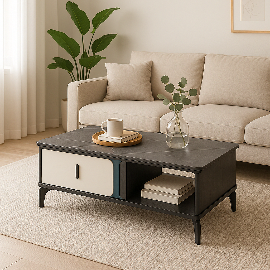 Megafurniture | Camie Coffee Table (Matte Grey) | Coffee Table