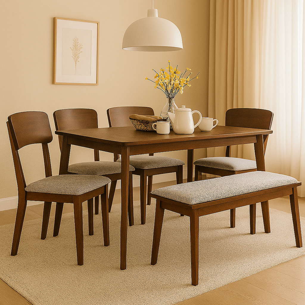 Persis Wooden Dining Table (150cm)