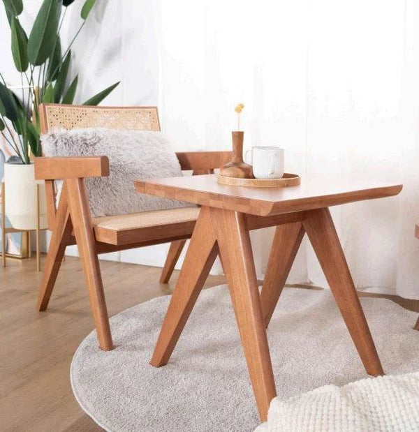 Delora Wooden Side Table