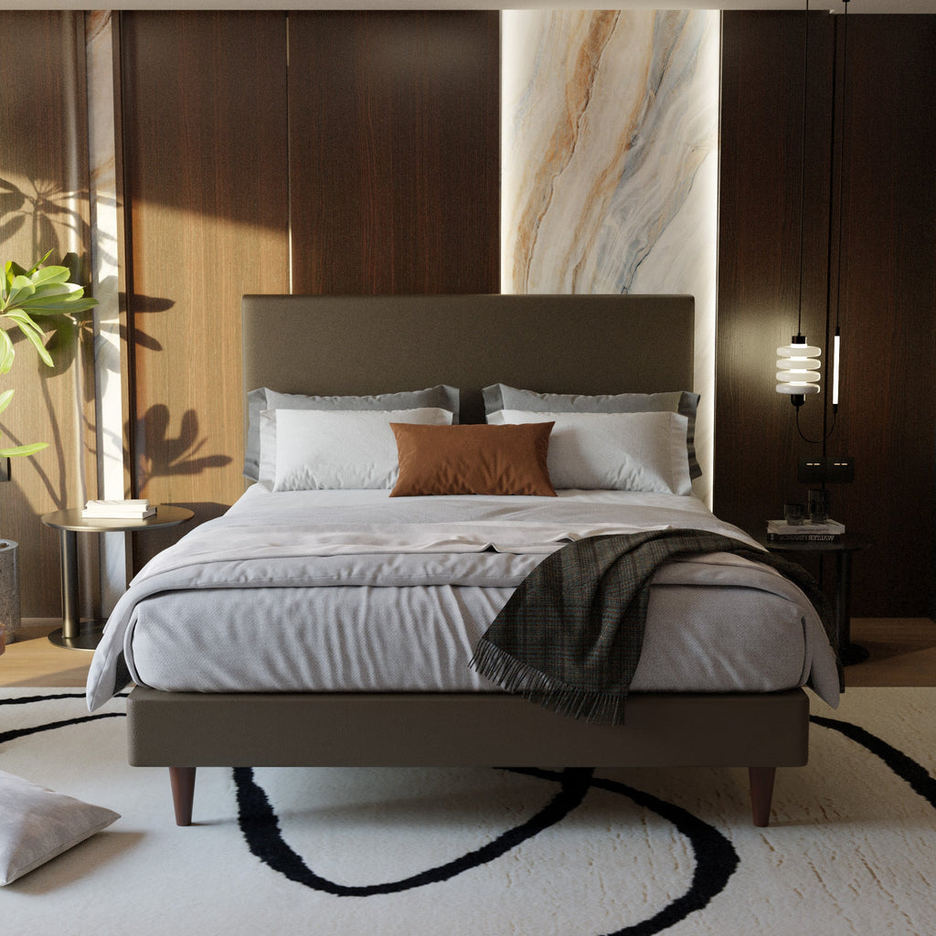 Devonne Faux Leather Bed Frame