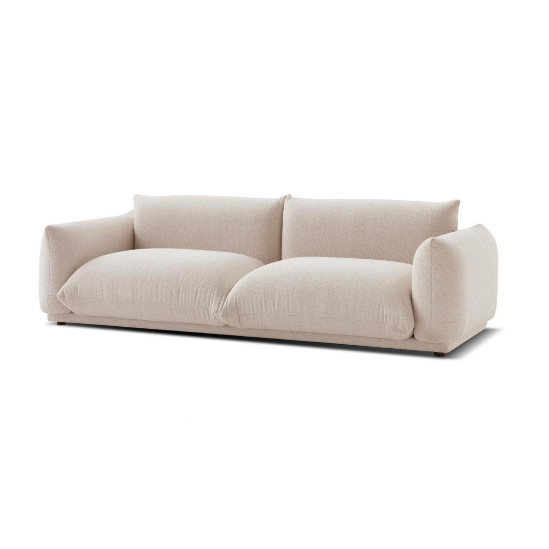 Izzy Boucle Fabric Sofa
