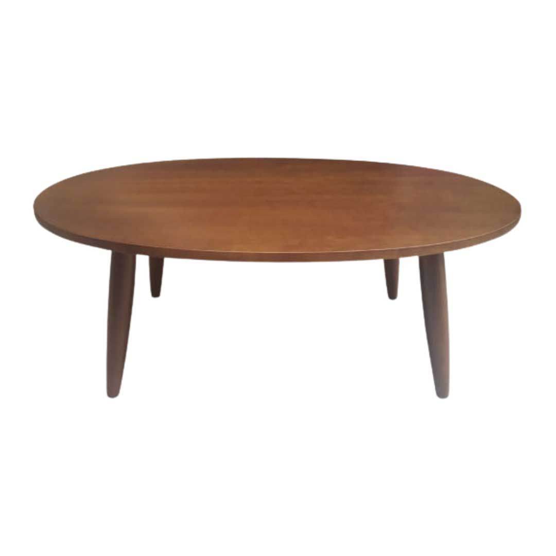 Megafurniture | Everly Wooden Oval Coffee Table (110cm) | Coffee Table