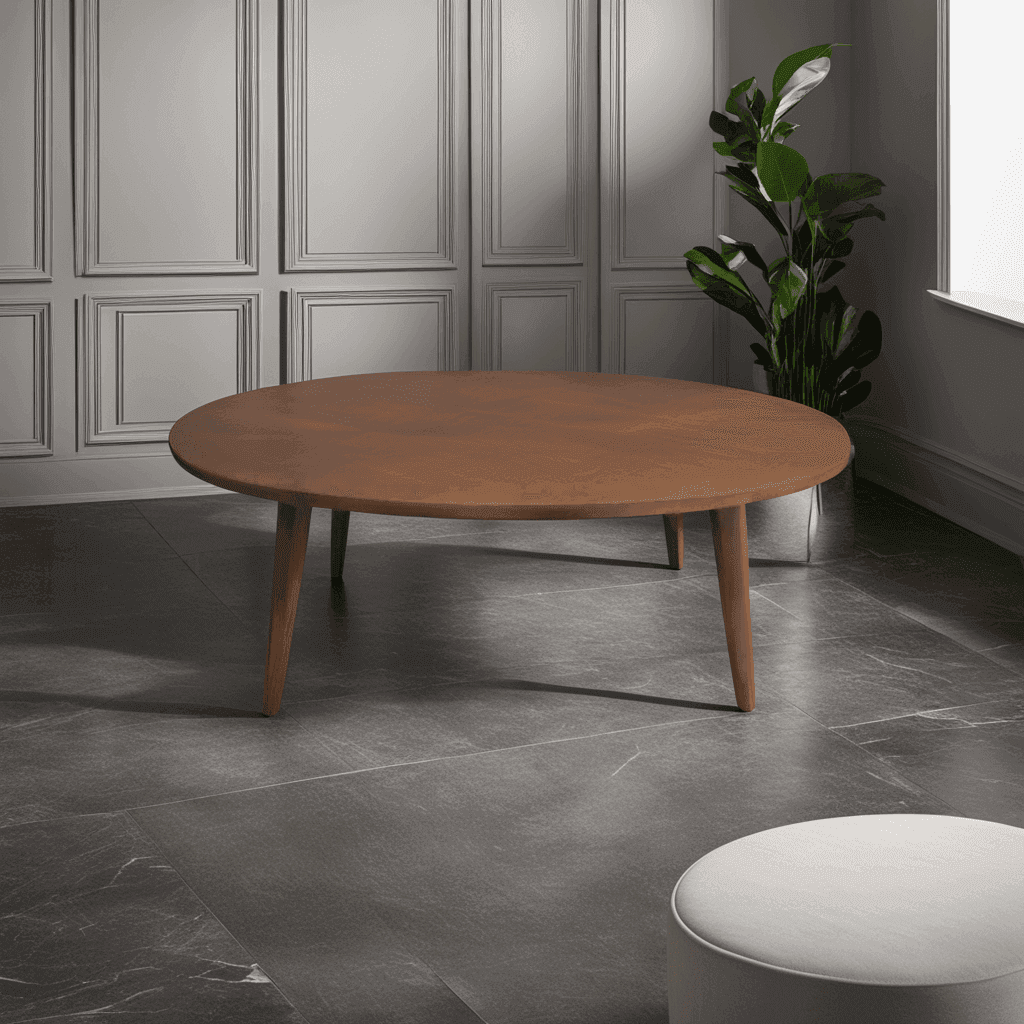 Megafurniture | Everly Wooden Oval Coffee Table (110cm) | Coffee Table
