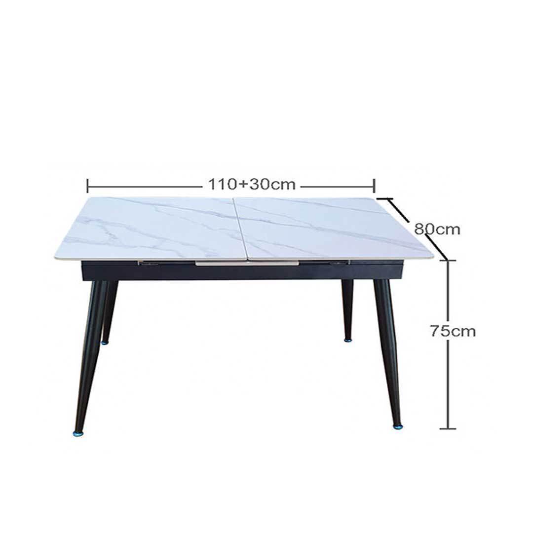 Megafurniture | Finlay Sintered Stone Extendable Dining Table | Dining Table