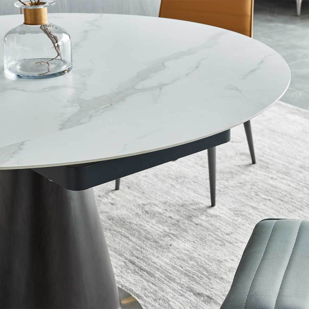 Frederica Sintered Stone Extendable Dining Table
