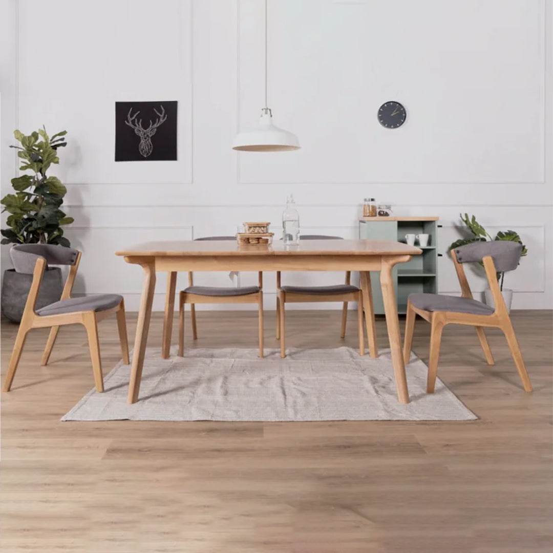 Galen Wooden Extendable Dining Table