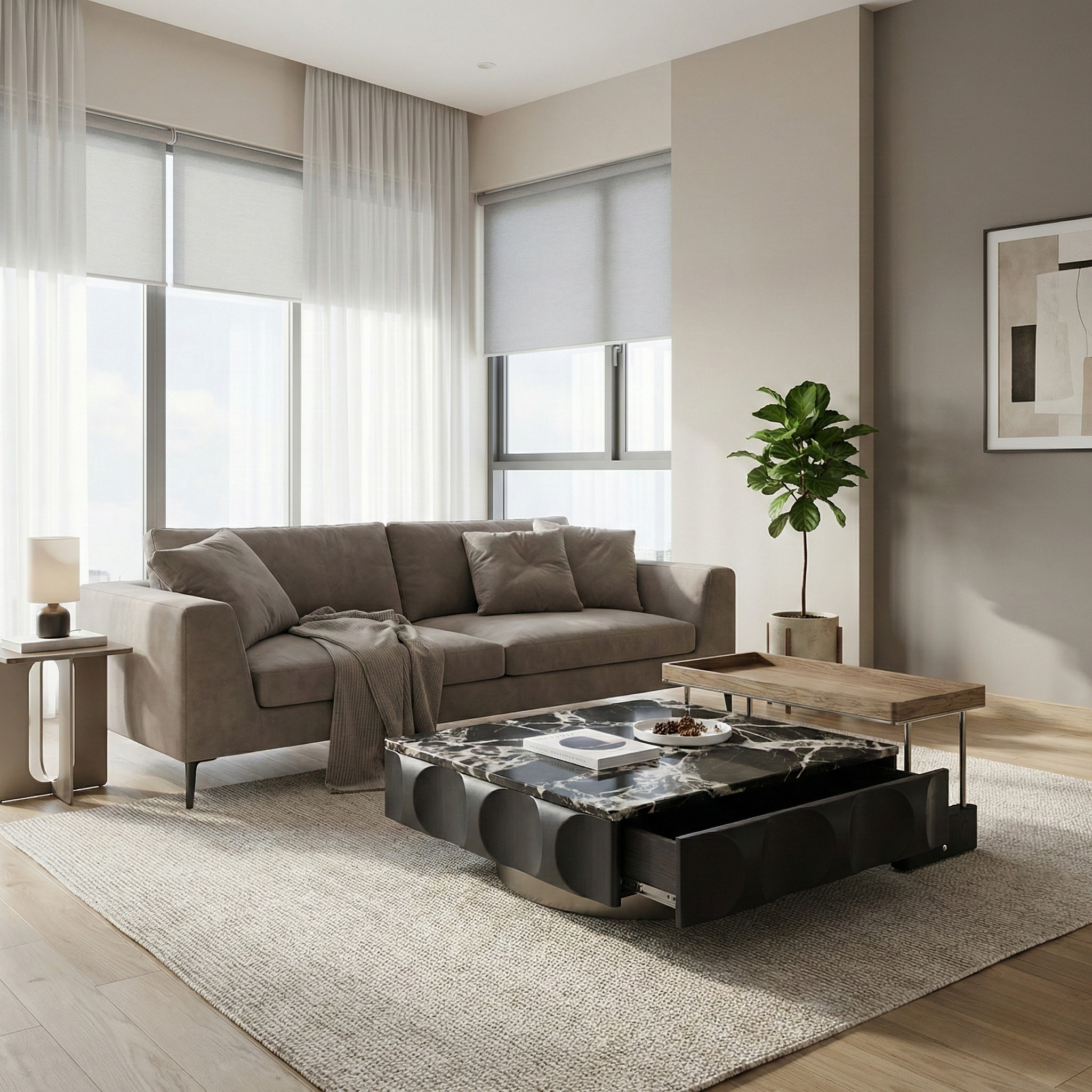 Garren Coffee Table by Esteller
