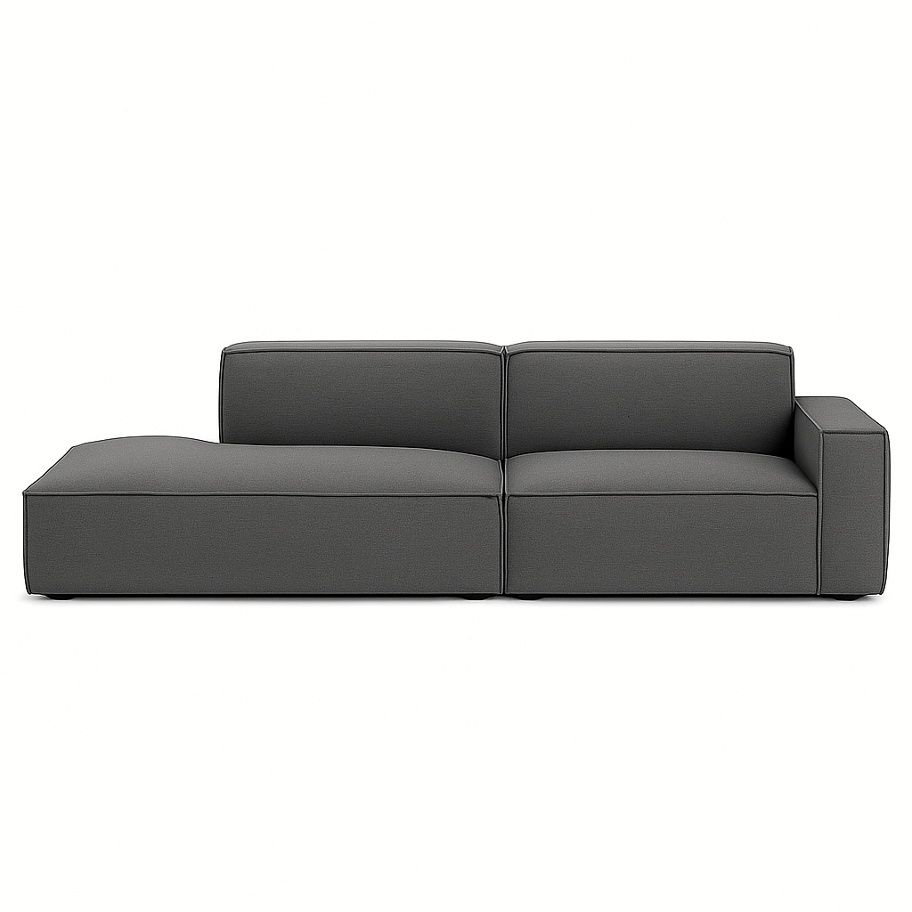 Giacomo Fabric 3 Seater Extended Sofa (Pet Friendly)