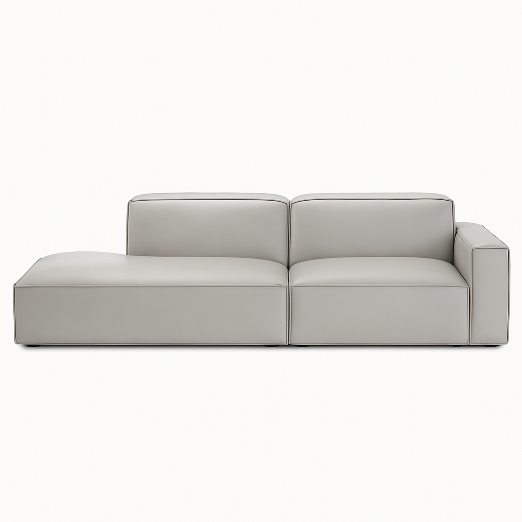 Giacomo Premium Genuine Leather 3 Seater Extended Sofa