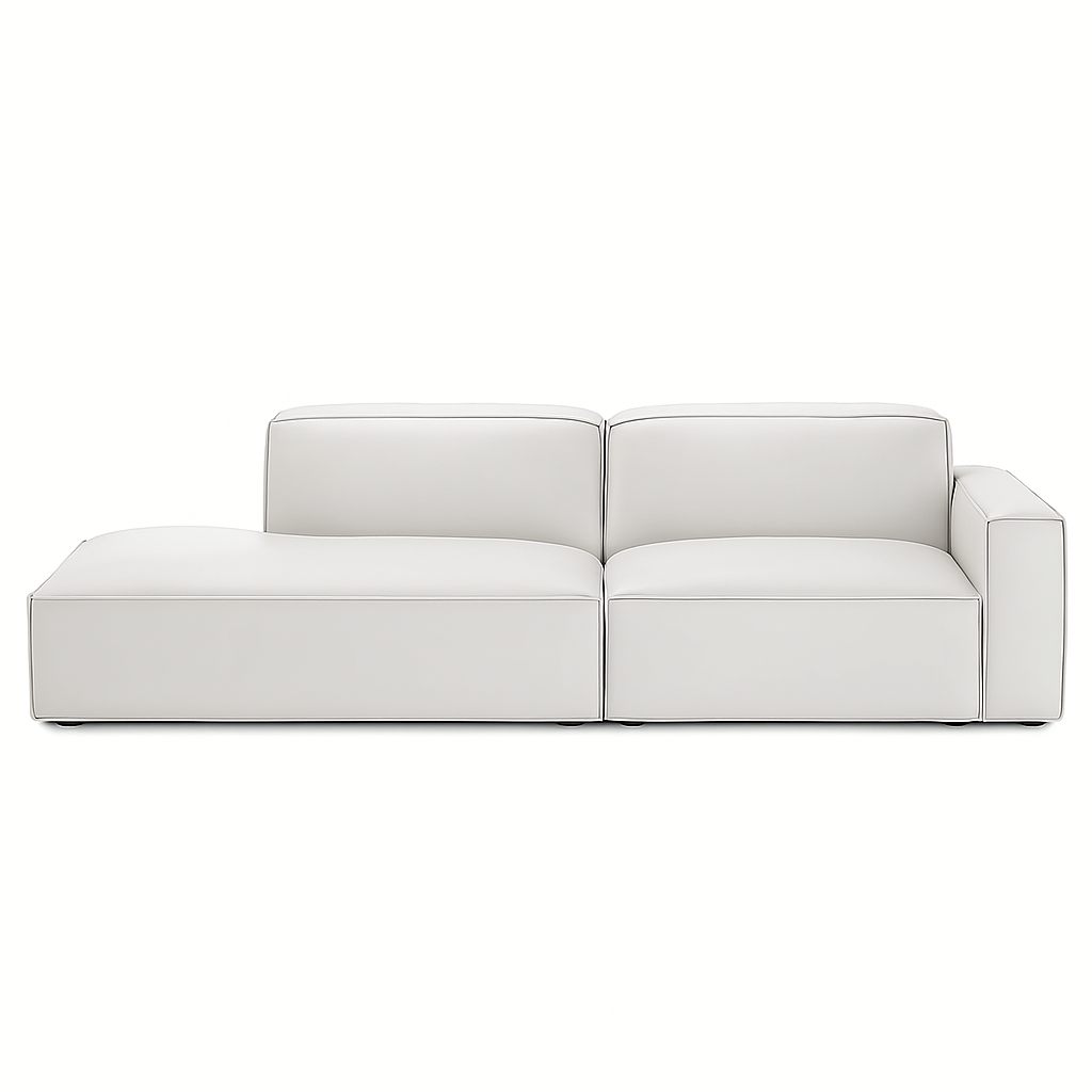 Giacomo Premium Genuine Leather 3 Seater Extended Sofa