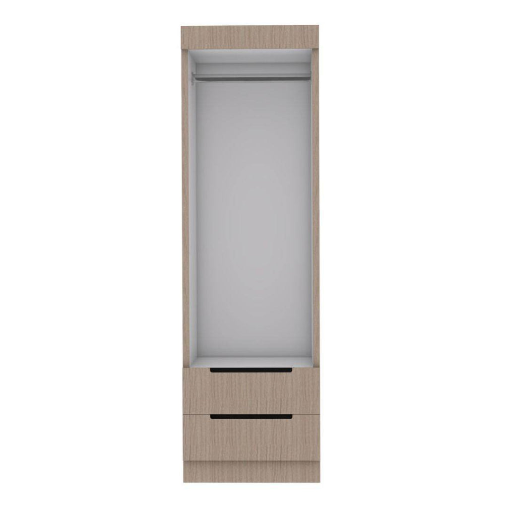 Megafurniture | Harris 2 Door Open Wardrobe | Open Door Wardrobe