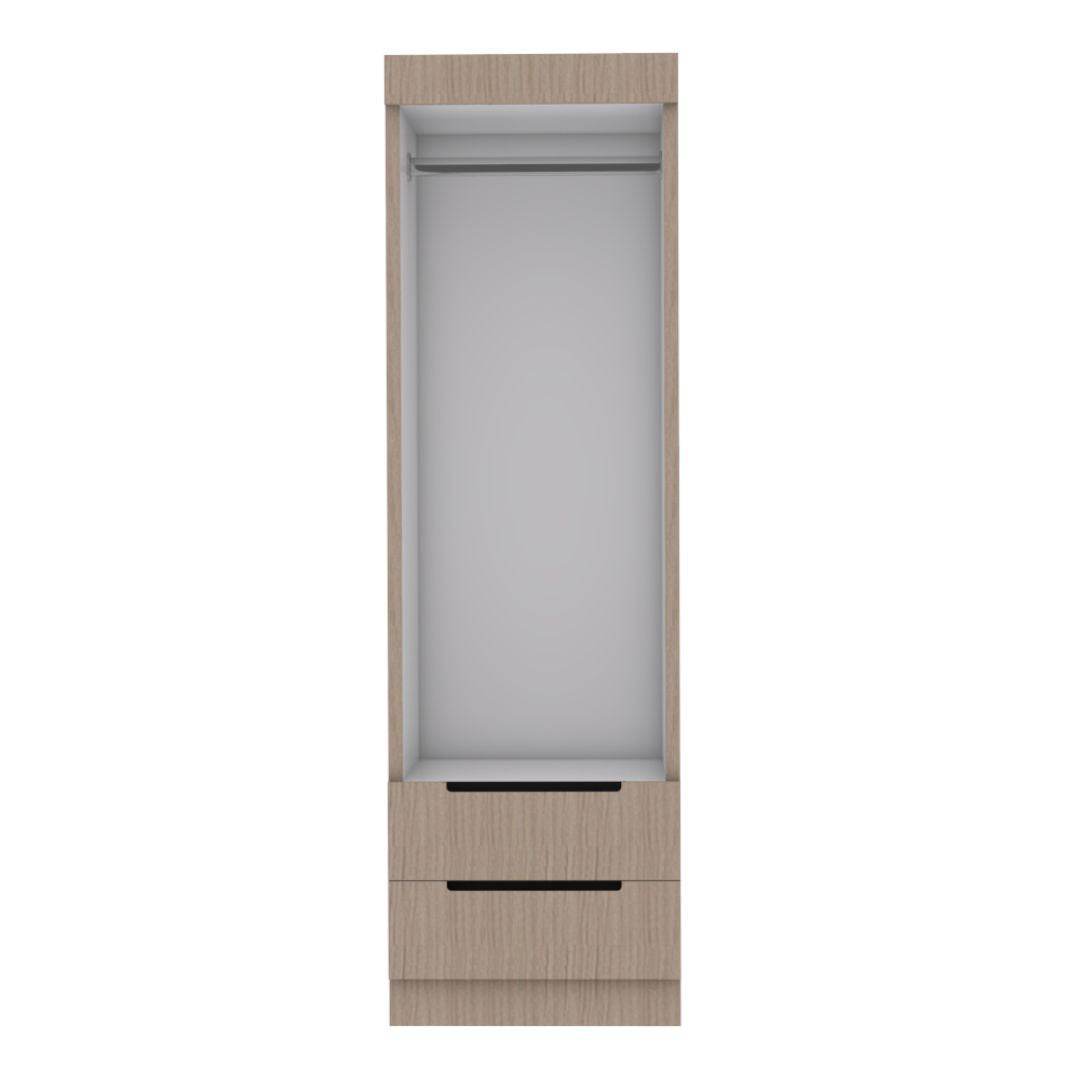 Megafurniture | Harris 2 Door Open Wardrobe | Open Door Wardrobe