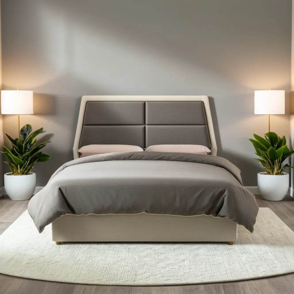 Megafurniture | Henderes Faux Leather Bed Frame | Bed