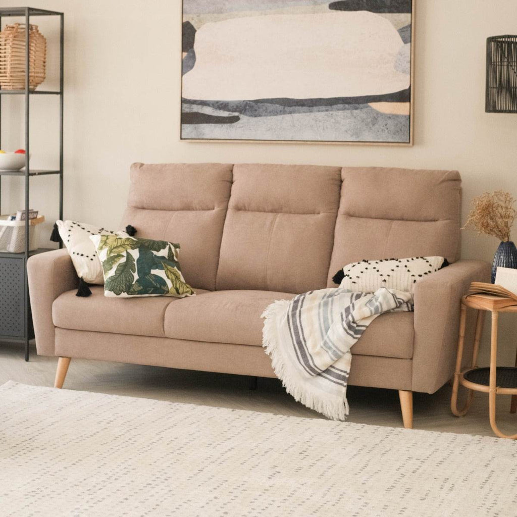 Jessica Belgium Fabric Sofa (Water Repellent)