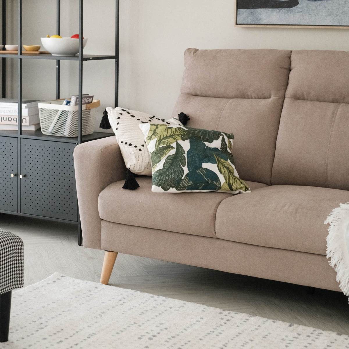 Jessica Belgium Fabric Sofa (Water Repellent)