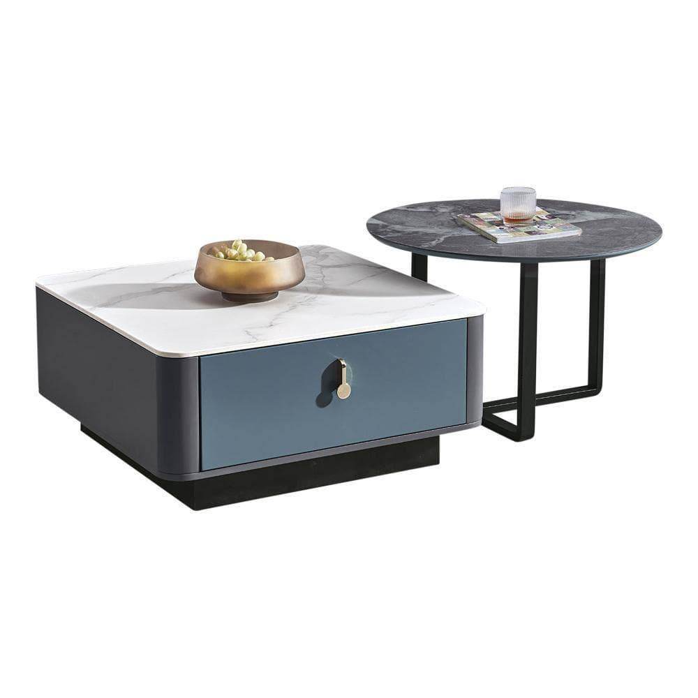 Megafurniture | Kasen Sintered Stone Nesting Coffee Table | Coffee Table