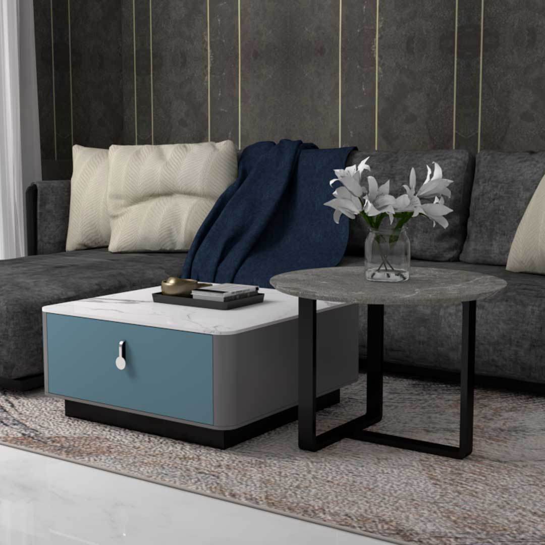 Megafurniture | Kasen Sintered Stone Nesting Coffee Table | Coffee Table