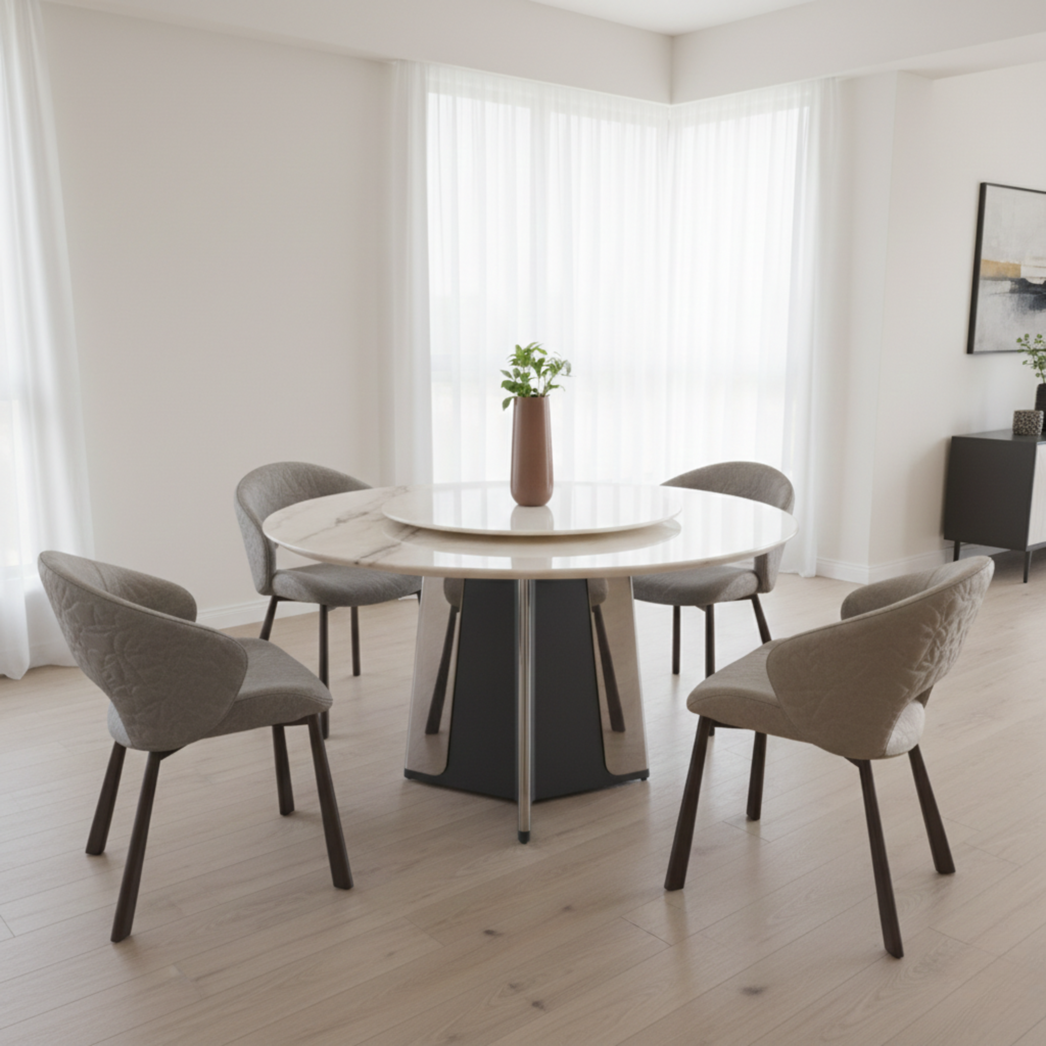 Kudora Round Dining Table by Esteller