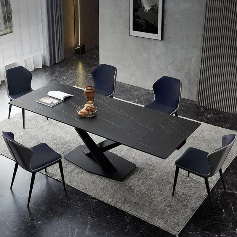 Kurah Sintered Stone Extendable Dining Table