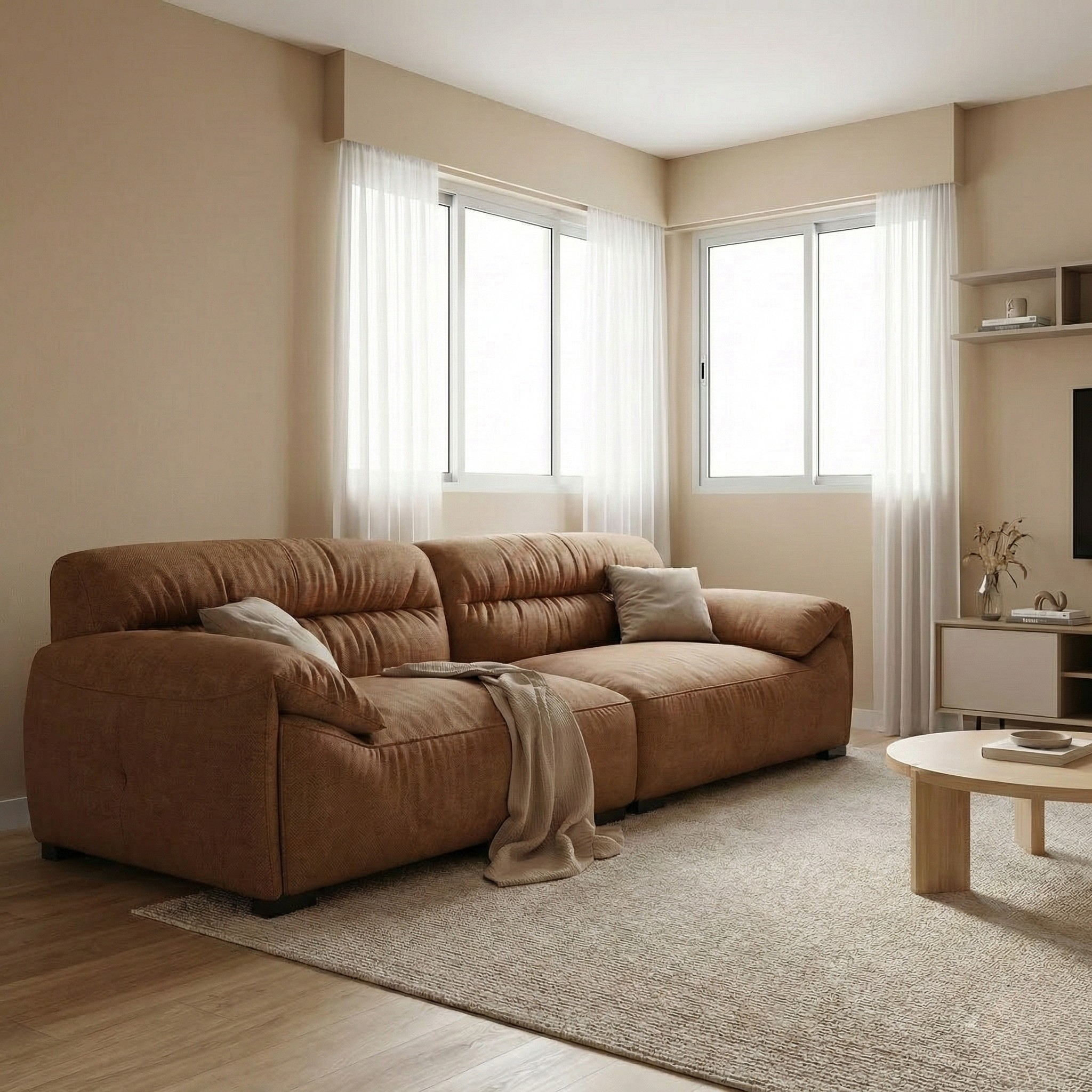 Lotus Fabric Sofa