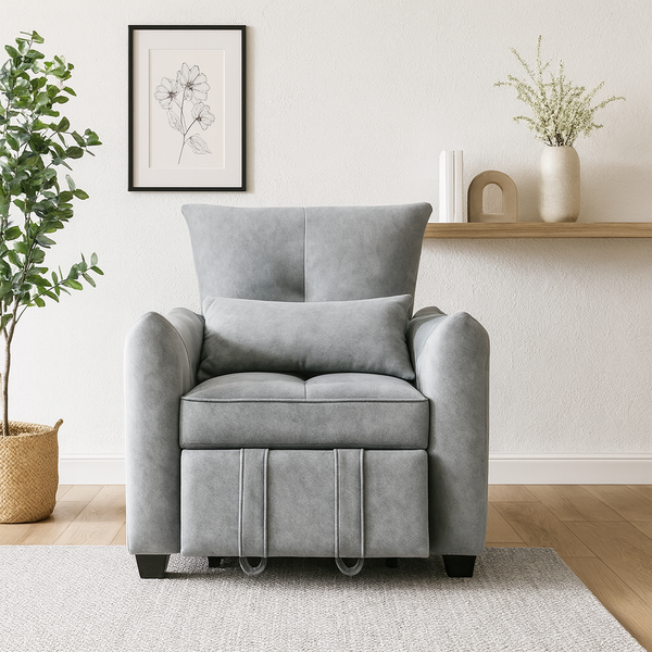 Melure Fabric Sofa Bed (83cm)