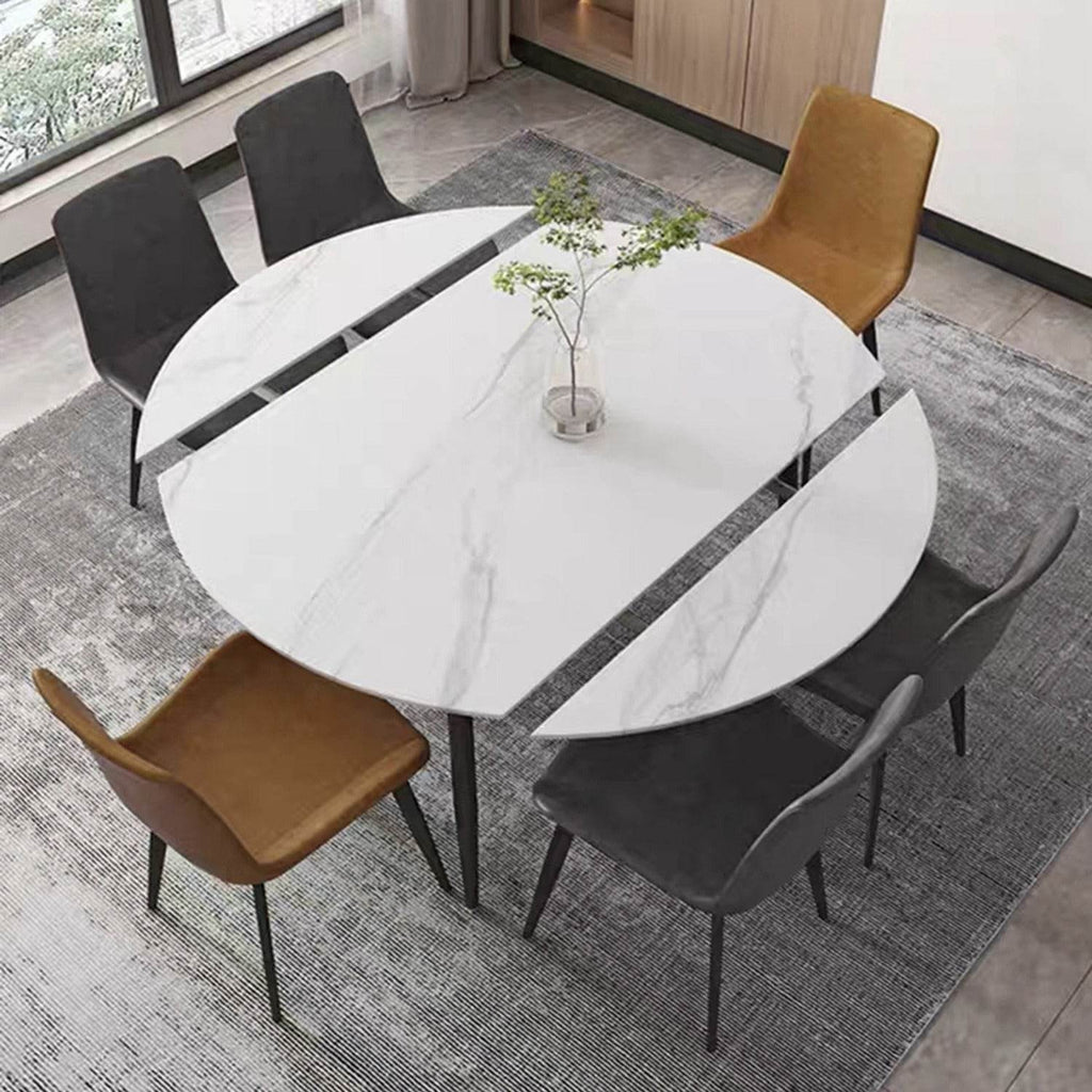 Megafurniture | Mandalay Sintered Stone Extendable Dining Table | Dining Table