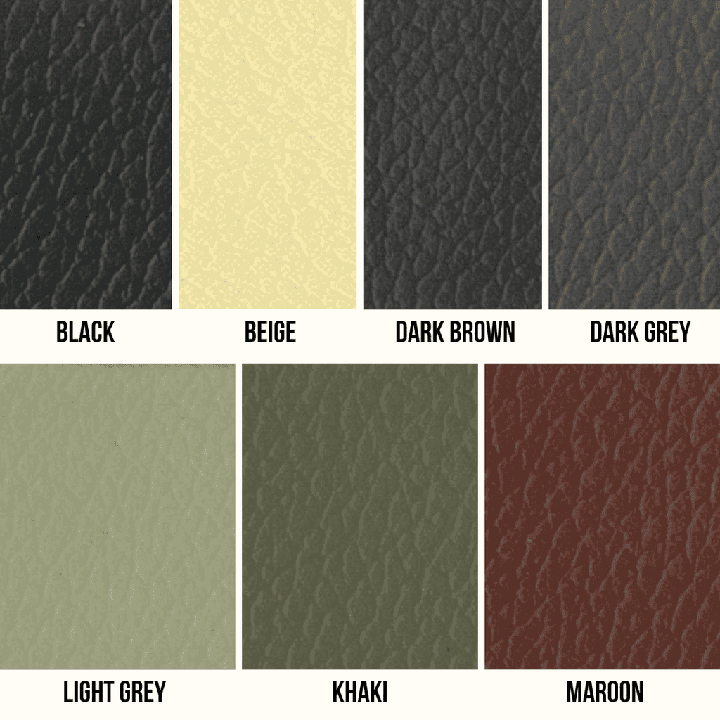 Mandel Faux Leather Sofa