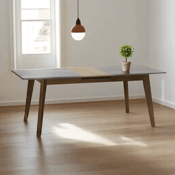 Margot Extendable Wooden Dining Table with Moulded Top
