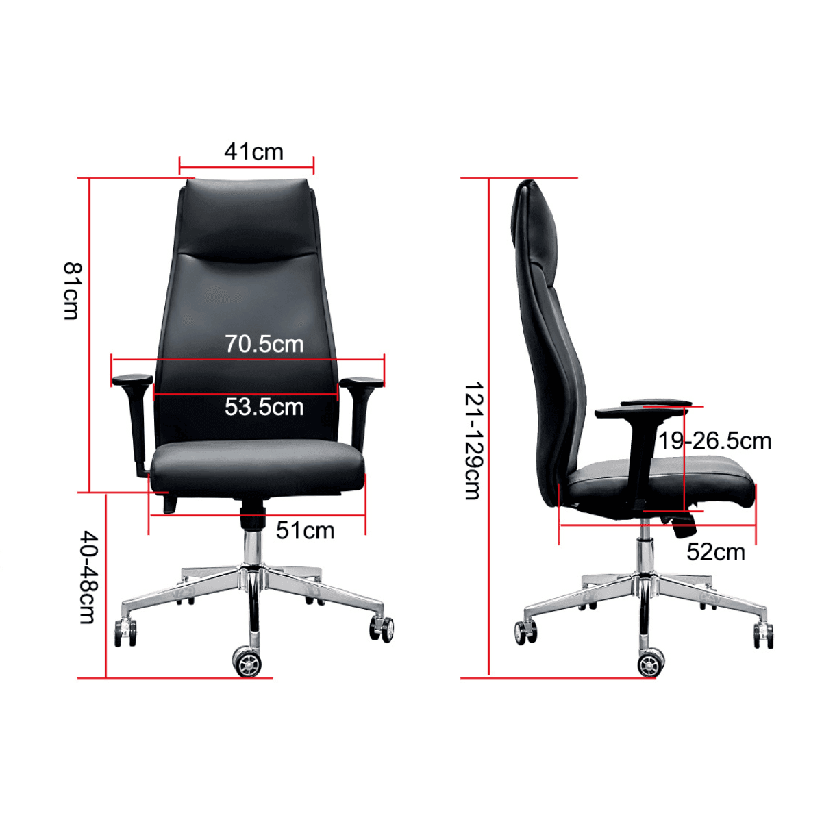 Megafurniture | Marty Faux Leather Office Chair | Office Chair