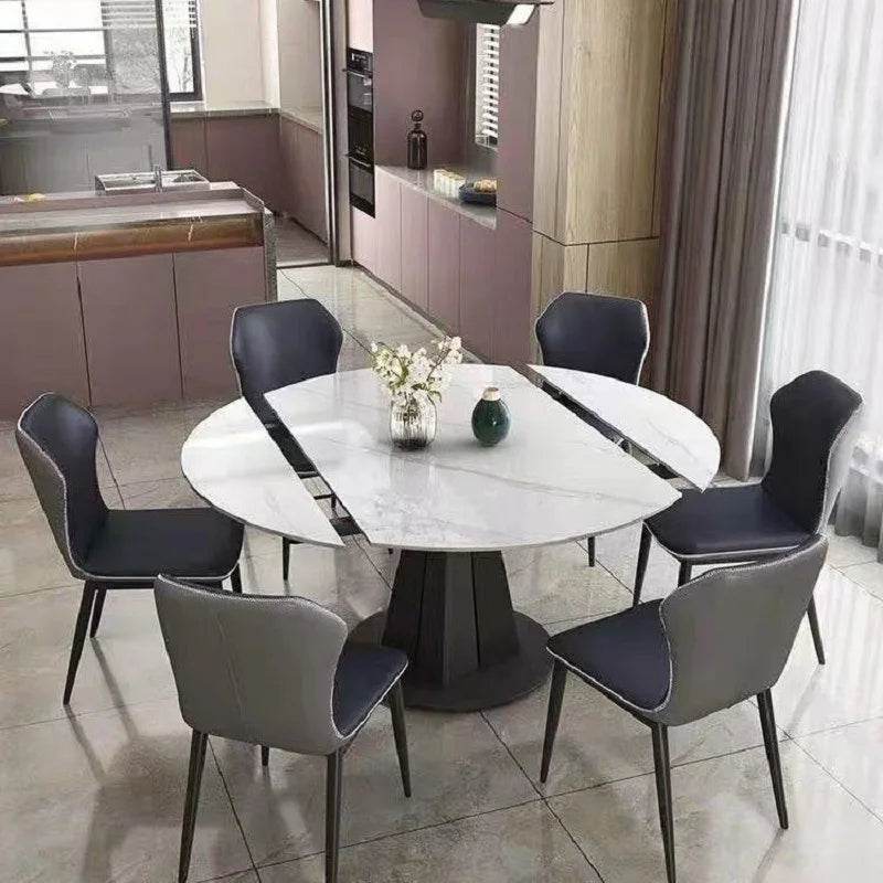 Merope Sintered Stone Extendable Dining Table
