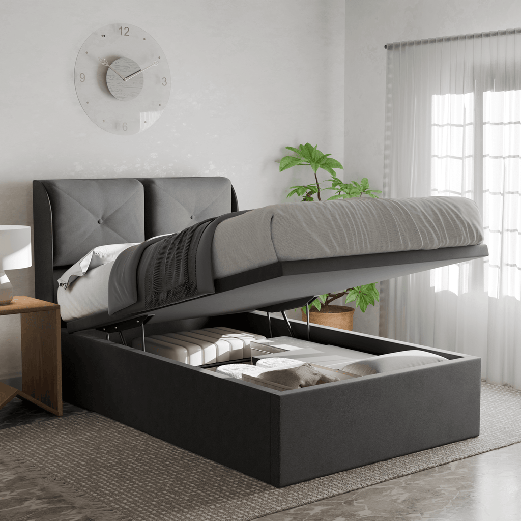 Mohave Fabric Storage Bed (Water Repellent)