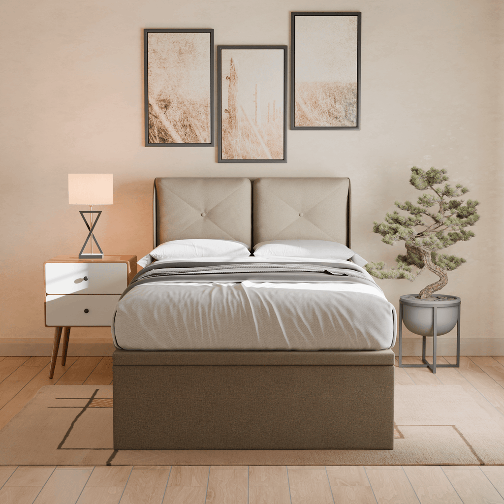 Mohave Fabric Storage Bed (Water Repellent)