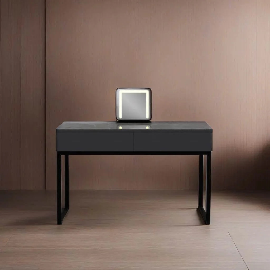 Muriel Glossy Sintered Stone Dressing Table (120cm)