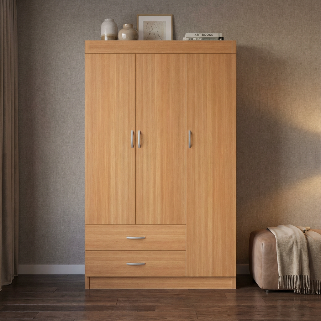 Quinton 3 Door Open Wardrobe