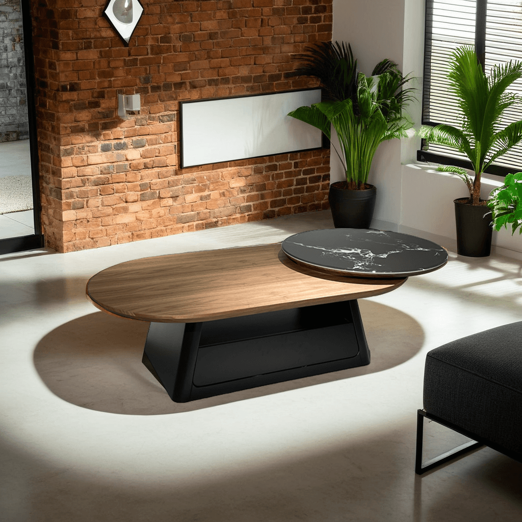 Megafurniture | Olene Wooden Coffee Table (120cm) | Coffee Table