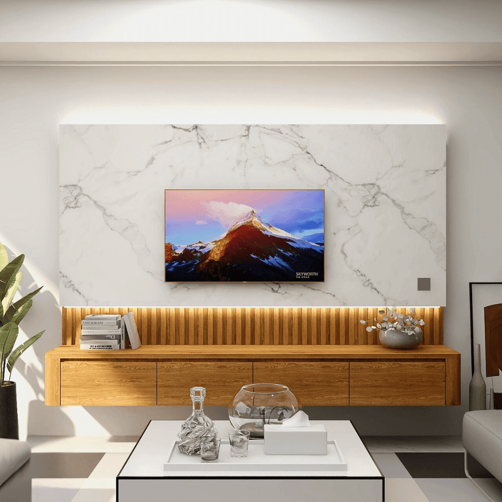 Megafurniture | Pamz Feature Wall (8ft) | TV Console