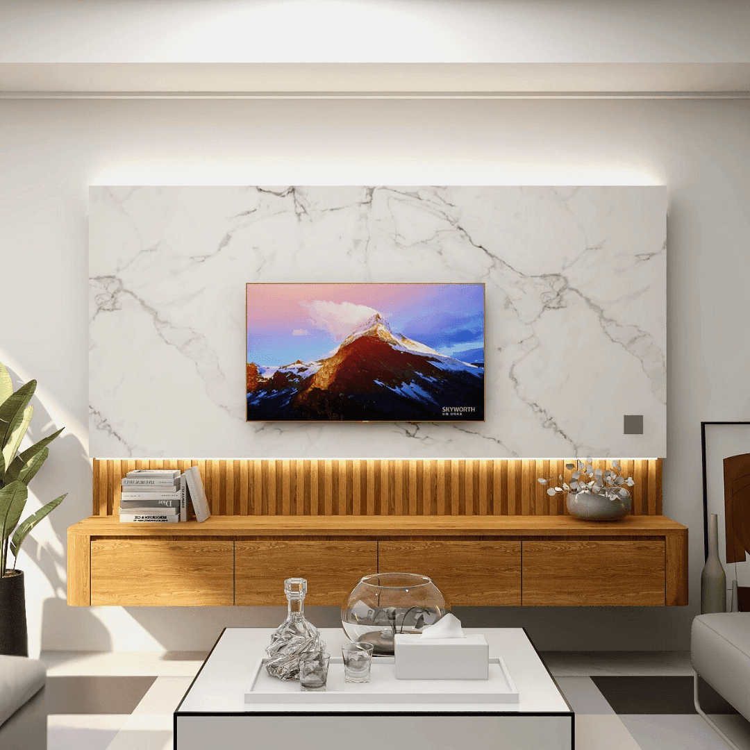 Megafurniture | Pamz Feature Wall (8ft) | TV Console